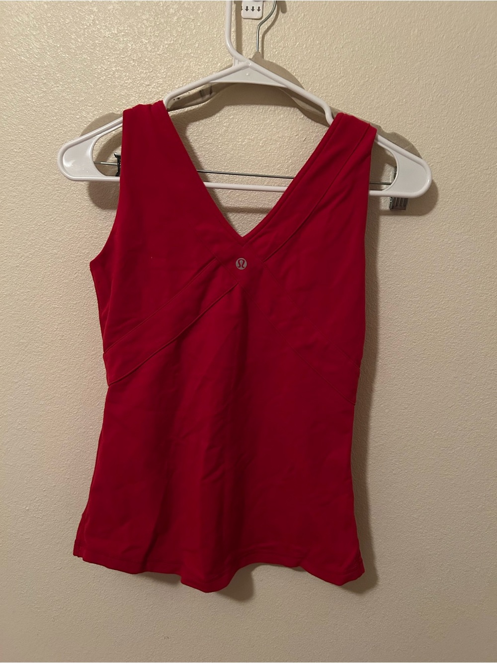 Lululemon Vintage Cross-Front V-Neck Workout Tank Top